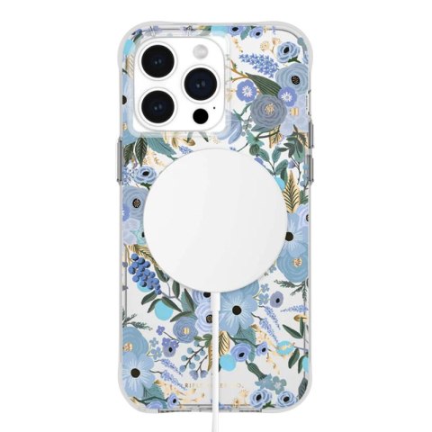 Rifle Paper Clear MagSafe - Etui iPhone 15 Pro Max (Garden Party Blue) Rifle Paper Clear MagSafe - Etui iPhone 15 Pro Max (Garden Party Blue)