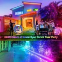 NICETAI Zestaw lamp ogrodowych RGB wodoodporne 4szt.