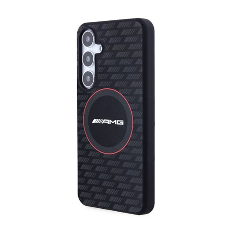 AMG Silicone Carbon Pattern MagSafe - Etui Samsung Galaxy S24+ (czarny) AMG Silicone Carbon Pattern MagSafe - Etui Samsung Galaxy S24+ (czarny)