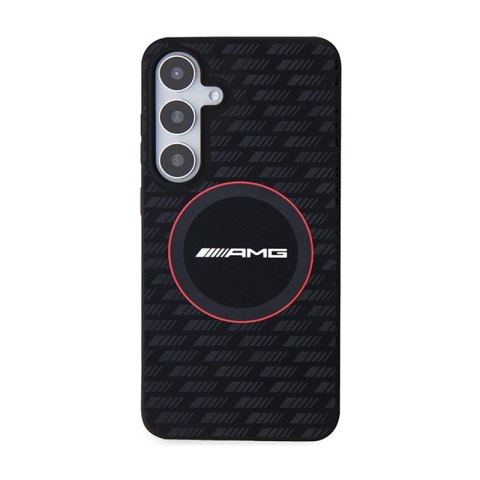 AMG Silicone Carbon Pattern MagSafe - Etui Samsung Galaxy S24+ (czarny) AMG Silicone Carbon Pattern MagSafe - Etui Samsung Galaxy S24+ (czarny)