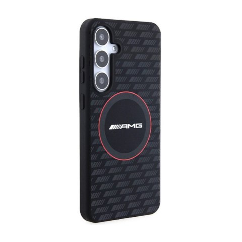 AMG Silicone Carbon Pattern MagSafe - Etui Samsung Galaxy S24+ (czarny) AMG Silicone Carbon Pattern MagSafe - Etui Samsung Galaxy S24+ (czarny)