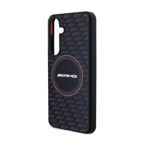 AMG Silicone Carbon Pattern MagSafe - Etui Samsung Galaxy S24+ (czarny) AMG Silicone Carbon Pattern MagSafe - Etui Samsung Galaxy S24+ (czarny)
