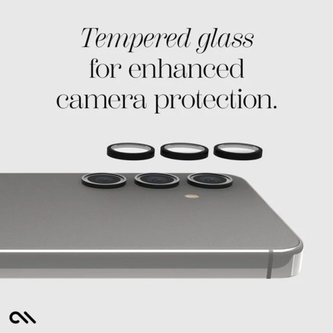 Case-Mate Aluminum Ring Lens Protector - Szkło ochronne na obiektyw aparatu Samsung Galaxy S24 (Black) Case-Mate Aluminum Ring Lens Protector - Szkło ochronne na obiektyw aparatu Samsung Galaxy S24 (Black)