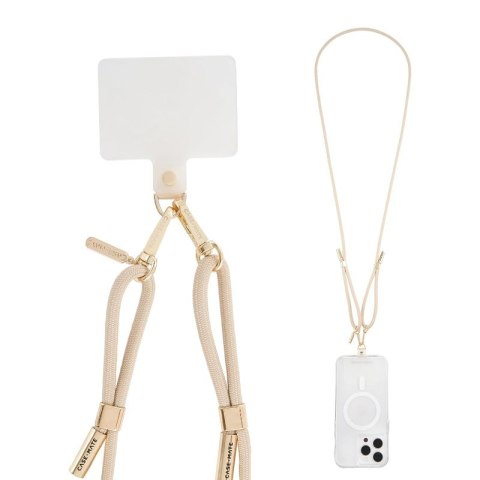 Case-Mate Phone Crossbody Rope - Smycz / pasek na ramię do telefonu (Beige) Case-Mate Phone Crossbody Rope - Smycz / pasek na ramię do telefonu (Beige)