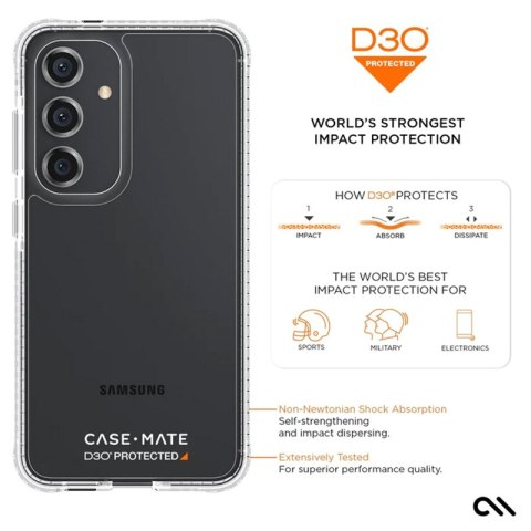Case-Mate Ultra Tough Clear D3O - Etui Samsung Galaxy S24 (Przezroczysty) Case-Mate Ultra Tough Clear D3O - Etui Samsung Galaxy S24 (Przezroczysty)