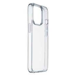 Cellularline Clear Strong - Etui iPhone 15 z ochroną antybakteryjną (przezroczysty)
