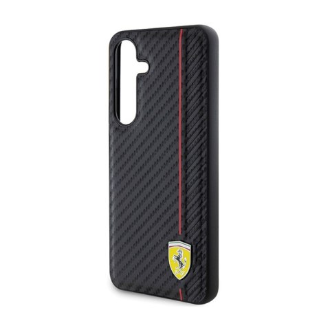 Ferrari Carbon Printed Line - Etui Samsung Galaxy S24 (czarny) Ferrari Carbon Printed Line - Etui Samsung Galaxy S24 (czarny)