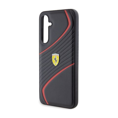 Ferrari Twist Metal Logo - Etui Samsung Galaxy S23 FE (czarny) Ferrari Twist Metal Logo - Etui Samsung Galaxy S23 FE (czarny)