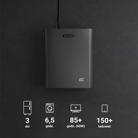 Green Cell - GC PowerNest Magazyn Energii / Akumulator LiFePO4 / 5kWh 48V Green Cell - GC PowerNest Magazyn Energii / Akumulator LiFePO4 / 5kWh 48V