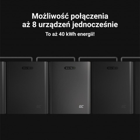 Green Cell - GC PowerNest Magazyn Energii / Akumulator LiFePO4 / 5kWh 48V Green Cell - GC PowerNest Magazyn Energii / Akumulator LiFePO4 / 5kWh 48V