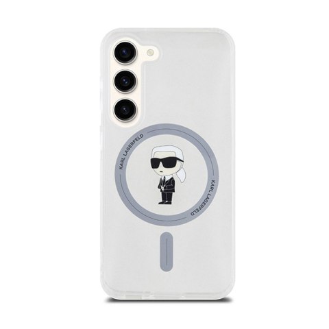 Karl Lagerfeld IML Ikonik MagSafe - Etui Samsung Galaxy S23 (przezroczysty) Karl Lagerfeld IML Ikonik MagSafe - Etui Samsung Galaxy S23 (przezroczysty)