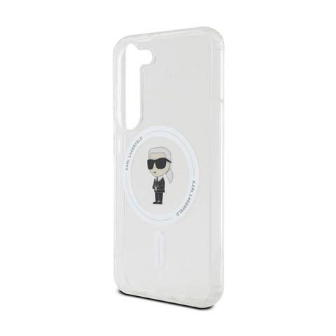 Karl Lagerfeld IML Ikonik MagSafe - Etui Samsung Galaxy S23 (przezroczysty) Karl Lagerfeld IML Ikonik MagSafe - Etui Samsung Galaxy S23 (przezroczysty)