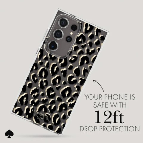 Kate Spade New York Protective Case - Etui Samsung Galaxy S24 Ultra (City Leopard) Kate Spade New York Protective Case - Etui Samsung Galaxy S24 Ultra (City Leopard)