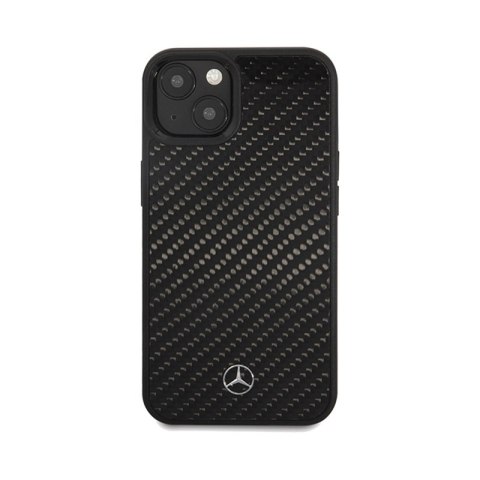Mercedes Carbon Fiber Dynamic - Etui iPhone 15 (czarny) Mercedes Carbon Fiber Dynamic - Etui iPhone 15 (czarny)