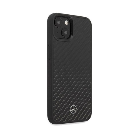 Mercedes Carbon Fiber Dynamic - Etui iPhone 15 (czarny) Mercedes Carbon Fiber Dynamic - Etui iPhone 15 (czarny)