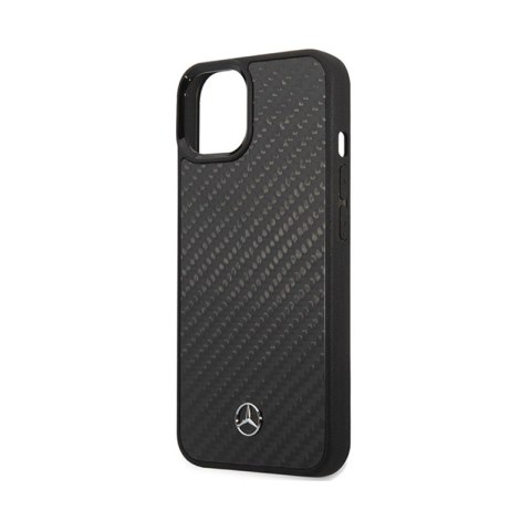Mercedes Carbon Fiber Dynamic - Etui iPhone 15 (czarny) Mercedes Carbon Fiber Dynamic - Etui iPhone 15 (czarny)