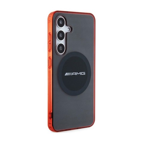 AMG Transparent Bicolor MagSafe - Etui Samsung Galaxy S24 (czarny) AMG Transparent Bicolor MagSafe - Etui Samsung Galaxy S24 (czarny)