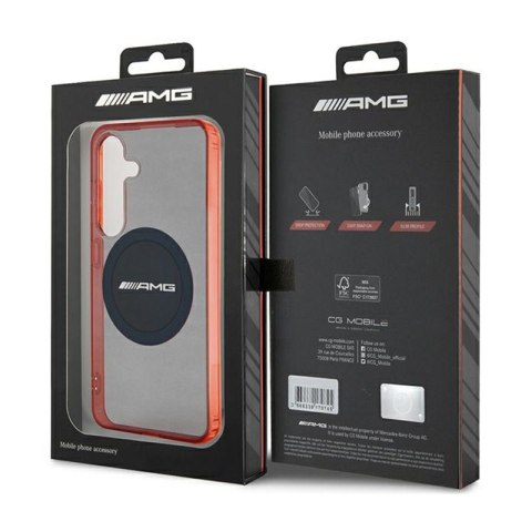 AMG Transparent Bicolor MagSafe - Etui Samsung Galaxy S24 (czarny) AMG Transparent Bicolor MagSafe - Etui Samsung Galaxy S24 (czarny)