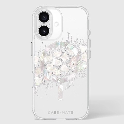 Case-Mate Karat MagSafe - Etui iPhone 16 zdobione masą perłową (A Touch of Pearl) Case-Mate Karat MagSafe - Etui iPhone 16 zdobione masą perłową (A Touch of Pearl)