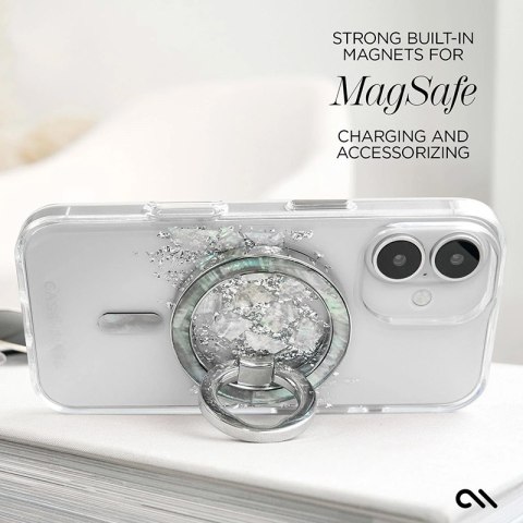 Case-Mate Karat MagSafe - Etui iPhone 16 zdobione masą perłową (A Touch of Pearl) Case-Mate Karat MagSafe - Etui iPhone 16 zdobione masą perłową (A Touch of Pearl)
