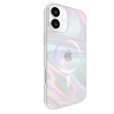 Case-Mate Soap Bubble MagSafe - Etui iPhone 16 Plus (Iridescent) Case-Mate Soap Bubble MagSafe - Etui iPhone 16 Plus (Iridescent)