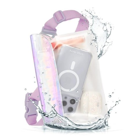 Case-Mate Soap Bubble Waterproof Phone Belt Bag - Wodoodporna torebka / saszetka crossbody do smartfonów (Iridescent) Case-Mate Soap Bubble Waterproof Phone Belt Bag - Wodoodporna torebka / saszetka crossbody do smartfonów (Iridescent)