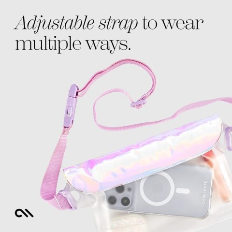 Case-Mate Soap Bubble Waterproof Phone Belt Bag - Wodoodporna torebka / saszetka crossbody do smartfonów (Iridescent) Case-Mate Soap Bubble Waterproof Phone Belt Bag - Wodoodporna torebka / saszetka crossbody do smartfonów (Iridescent)