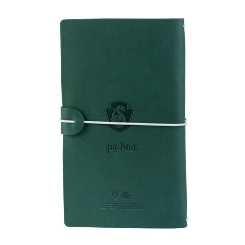 Harry Potter - Skórzany notatnik podróżny Slytherin 12x19,6 cm (Zielony) Harry Potter - Skórzany notatnik podróżny Slytherin 12x19,6 cm (Zielony)