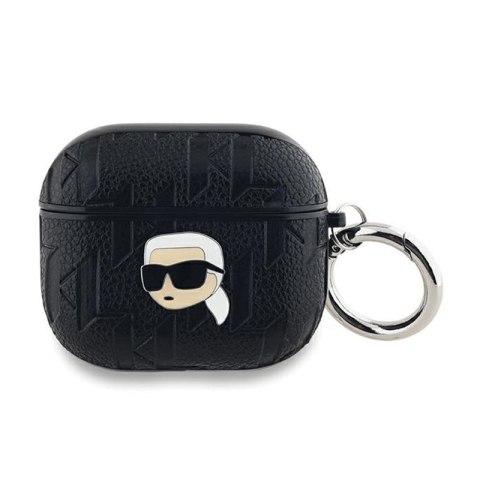 Karl Lagerfeld Monogram Karl Head - Etui AirPods 3 (czarny) Karl Lagerfeld Monogram Karl Head - Etui AirPods 3 (czarny)
