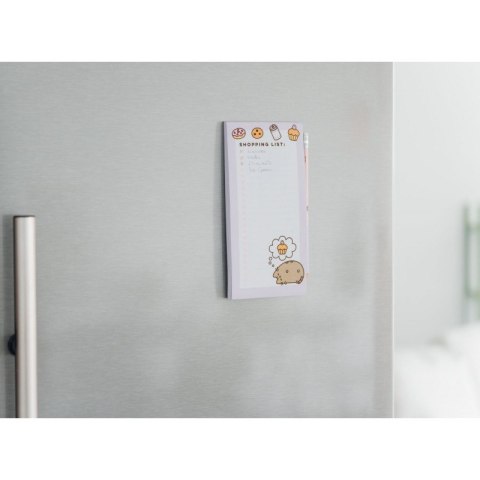 Pusheen - Notatnik z magnesem na lodówkę + ołówek z kolekcji Moments Pusheen - Notatnik z magnesem na lodówkę + ołówek z kolekcji Moments