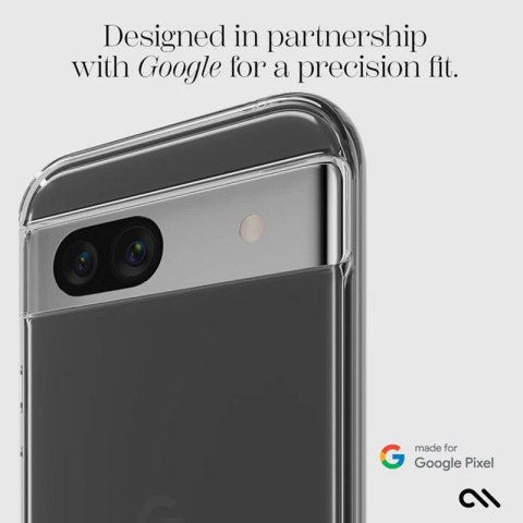 Case-Mate Signature Clear - Etui Google Pixel 8A (Przezroczysty) Case-Mate Signature Clear - Etui Google Pixel 8A (Przezroczysty)