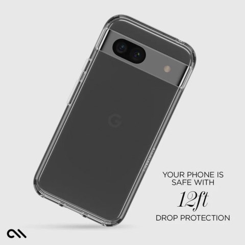 Case-Mate Signature Clear - Etui Google Pixel 8A (Przezroczysty) Case-Mate Signature Clear - Etui Google Pixel 8A (Przezroczysty)