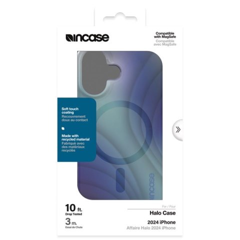 Incase Halo Case MagSafe - Etui iPhone 16 (Tidal Ocean) Incase Halo Case MagSafe - Etui iPhone 16 (Tidal Ocean)