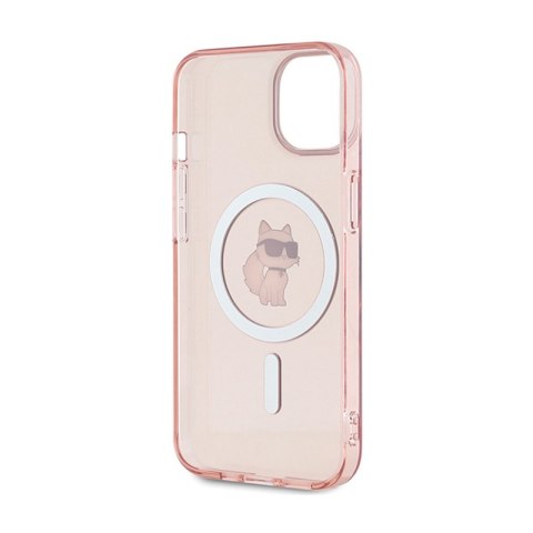 Karl Lagerfeld IML Choupette MagSafe - Etui iPhone 14 / 15 / 13 (różowy) Karl Lagerfeld IML Choupette MagSafe - Etui iPhone 14 / 15 / 13 (różowy)