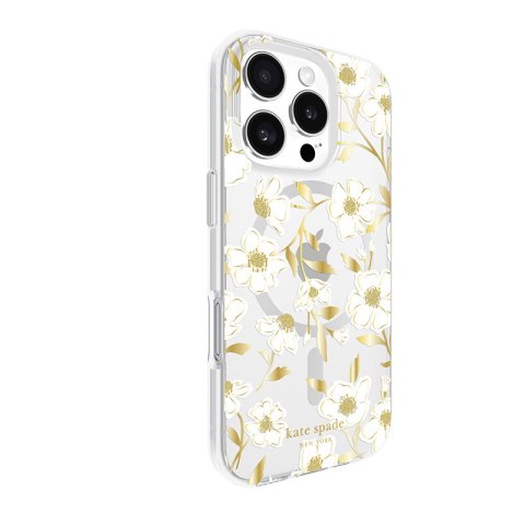 Kate Spade New York Protective Gems MagSafe - Etui iPhone 16 Pro (Sunshine Floral) Kate Spade New York Protective Gems MagSafe - Etui iPhone 16 Pro (Sunshine Floral)