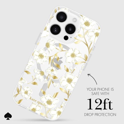 Kate Spade New York Protective Gems MagSafe - Etui iPhone 16 Pro (Sunshine Floral) Kate Spade New York Protective Gems MagSafe - Etui iPhone 16 Pro (Sunshine Floral)