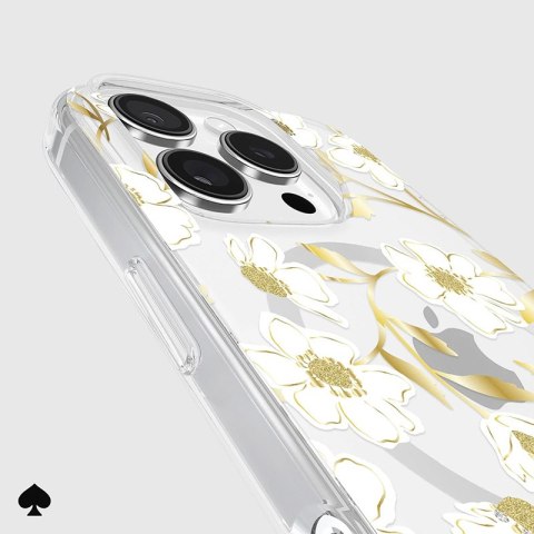 Kate Spade New York Protective Gems MagSafe - Etui iPhone 16 Pro (Sunshine Floral) Kate Spade New York Protective Gems MagSafe - Etui iPhone 16 Pro (Sunshine Floral)
