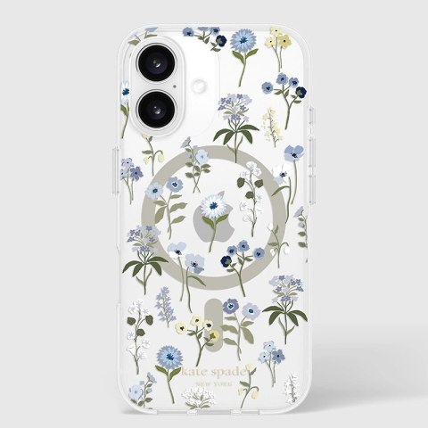Kate Spade New York Protective MagSafe - Etui iPhone 16 (Precious Bloom) Kate Spade New York Protective MagSafe - Etui iPhone 16 (Precious Bloom)