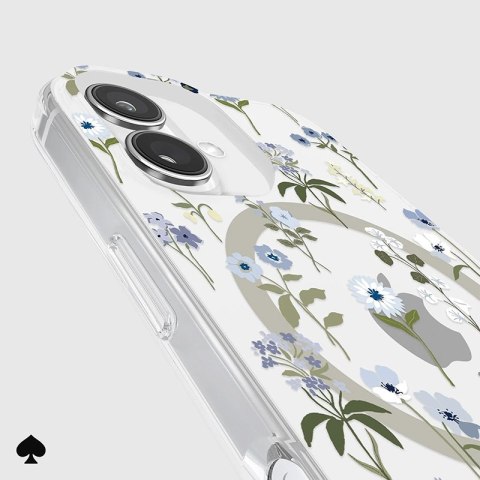 Kate Spade New York Protective MagSafe - Etui iPhone 16 (Precious Bloom) Kate Spade New York Protective MagSafe - Etui iPhone 16 (Precious Bloom)