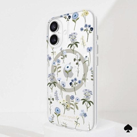 Kate Spade New York Protective MagSafe - Etui iPhone 16 (Precious Bloom) Kate Spade New York Protective MagSafe - Etui iPhone 16 (Precious Bloom)