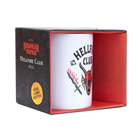 Stranger Things - Kubek ceramiczny w pudełku prezentowym 350 ml (Hellfire Club) Stranger Things - Kubek ceramiczny w pudełku prezentowym 350 ml (Hellfire Club)