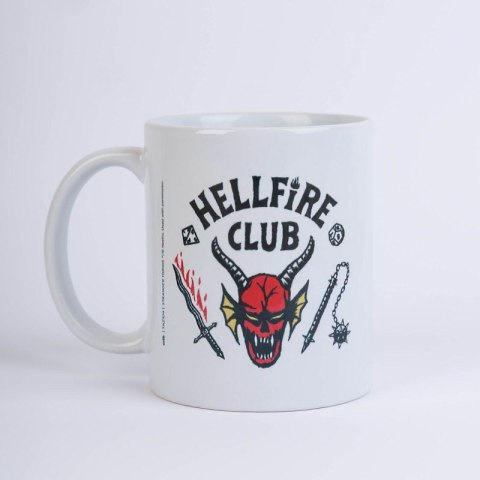 Stranger Things - Kubek ceramiczny w pudełku prezentowym 350 ml (Hellfire Club) Stranger Things - Kubek ceramiczny w pudełku prezentowym 350 ml (Hellfire Club)