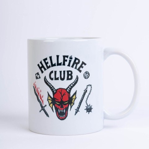 Stranger Things - Kubek ceramiczny w pudełku prezentowym 350 ml (Hellfire Club) Stranger Things - Kubek ceramiczny w pudełku prezentowym 350 ml (Hellfire Club)