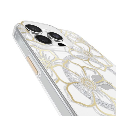 Case-Mate Floral Gems MagSafe - Etui iPhone 16 Pro Max (Gold) Case-Mate Floral Gems MagSafe - Etui iPhone 16 Pro Max (Gold)