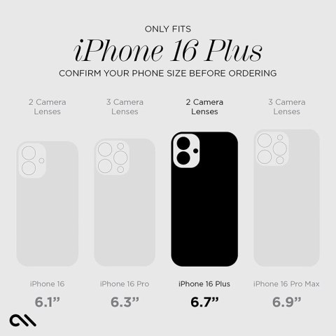 Case-Mate Karat MagSafe - Etui iPhone 16 Plus zdobione masą perłową (A Touch of Pearl) Case-Mate Karat MagSafe - Etui iPhone 16 Plus zdobione masą perłową (A Touch of Pearl)