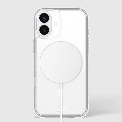 Case-Mate Tough D3O MagSafe - Etui iPhone 16 Plus (Clear) Case-Mate Tough D3O MagSafe - Etui iPhone 16 Plus (Clear)