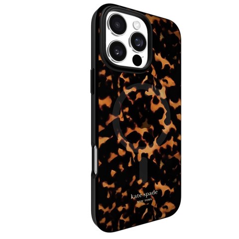 Kate Spade New York Protective MagSafe - Etui iPhone 16 Pro Max (Tortoise) Kate Spade New York Protective MagSafe - Etui iPhone 16 Pro Max (Tortoise)
