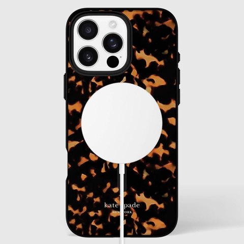 Kate Spade New York Protective MagSafe - Etui iPhone 16 Pro Max (Tortoise) Kate Spade New York Protective MagSafe - Etui iPhone 16 Pro Max (Tortoise)