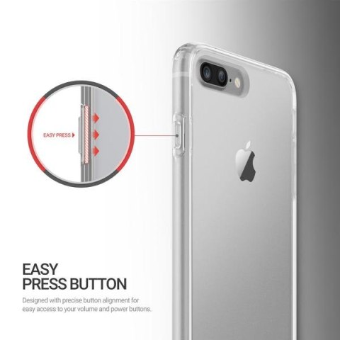 Obliq Naked Shield - Etui iPhone 8 Plus / 7 Plus (Clear) Obliq Naked Shield - Etui iPhone 8 Plus / 7 Plus (Clear)