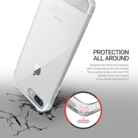 Obliq Naked Shield - Etui iPhone 8 Plus / 7 Plus (Clear) Obliq Naked Shield - Etui iPhone 8 Plus / 7 Plus (Clear)